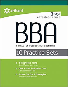 Arihant 3 Edge Advantage Series BBA 10 Practice Sets